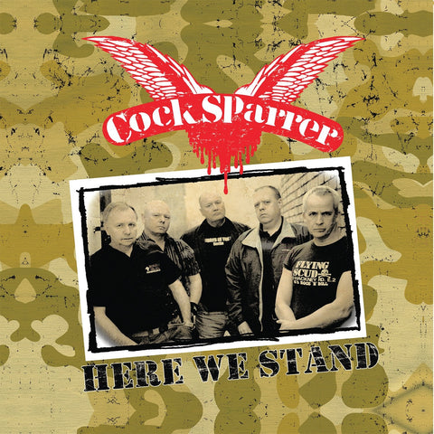 Cock Sparrer - Here We Stand LP - Vinyl - Pirates Press