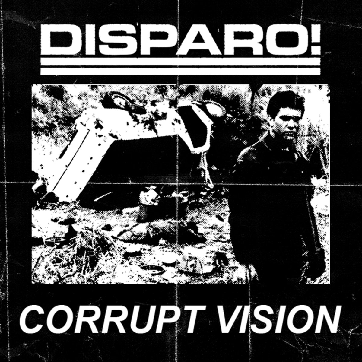 Disparo! / Corrupt Vision - Split 7" Flexi - Vinyl - No Time Records