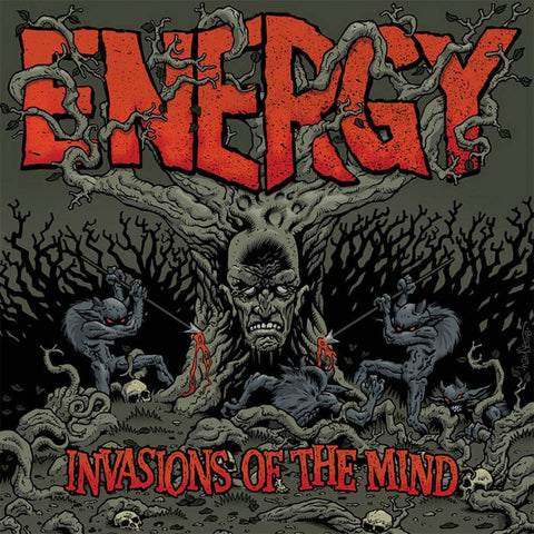 Energy - Invasions Of The Mind LP - Vinyl - Bridge Nine