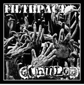 Filthpact/Chulo - Split 7" EP - Vinyl - Pumpkin Records.
