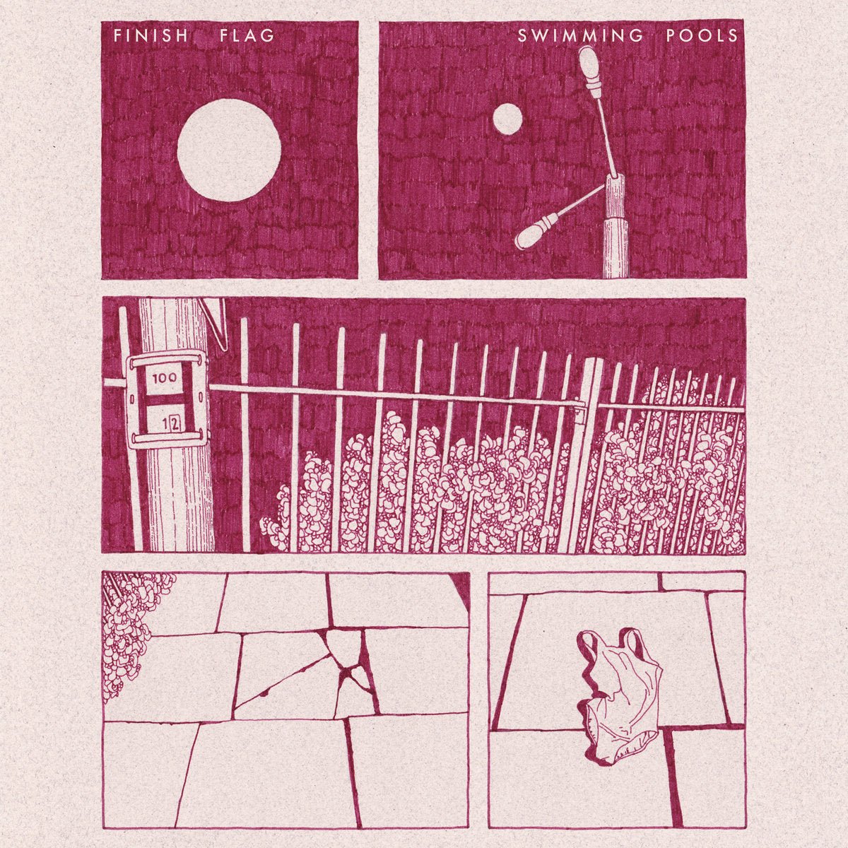 Finish Flag - Swimming Pools LP - Vinyl - Keroleen