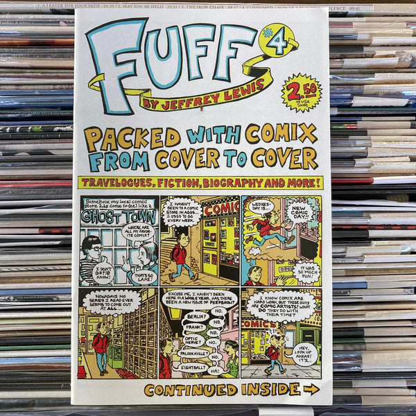 FUFF comics by Jeffrey Lewis - Zine - Fuff