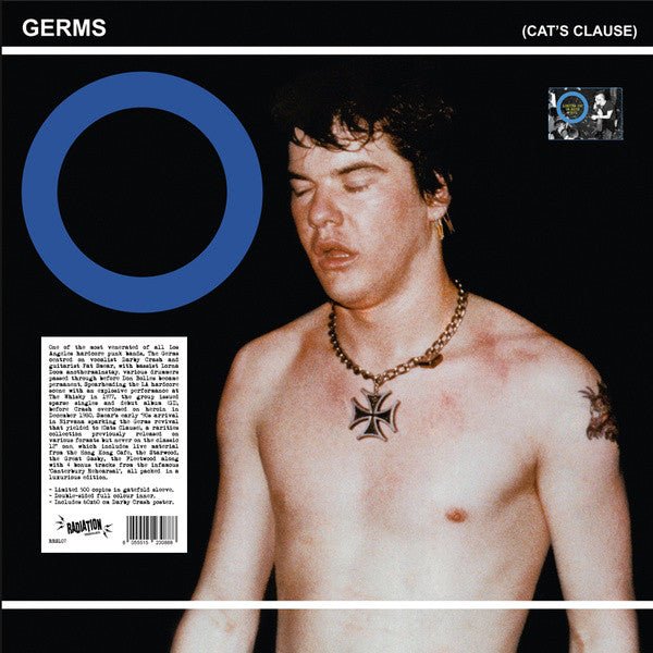 Germs (Cat's Clause) LP Vinyl Specialist Subject Records, Bristol, UK