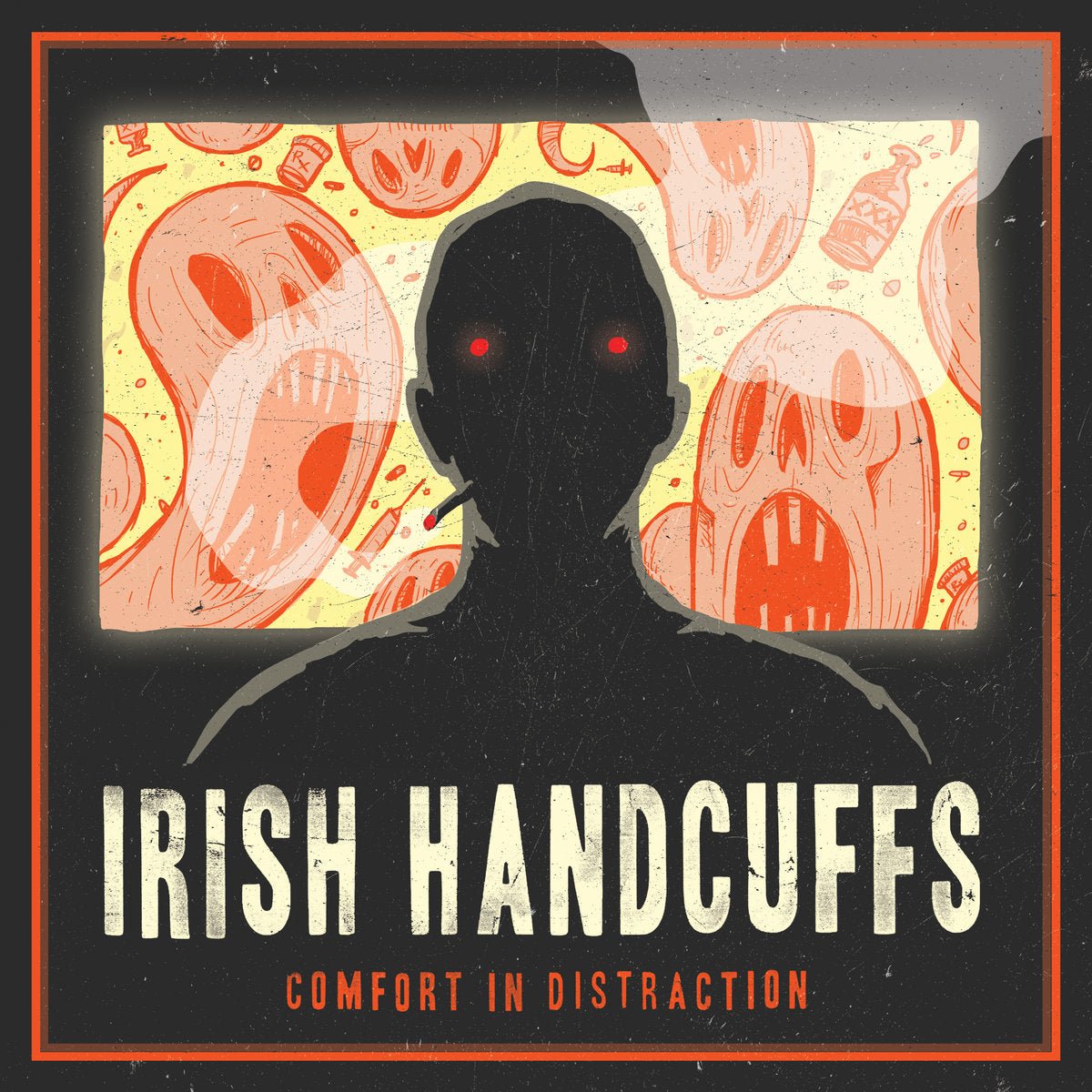 Irish Handcuffs - Comfort In Distraction 10" - Vinyl - Shield
