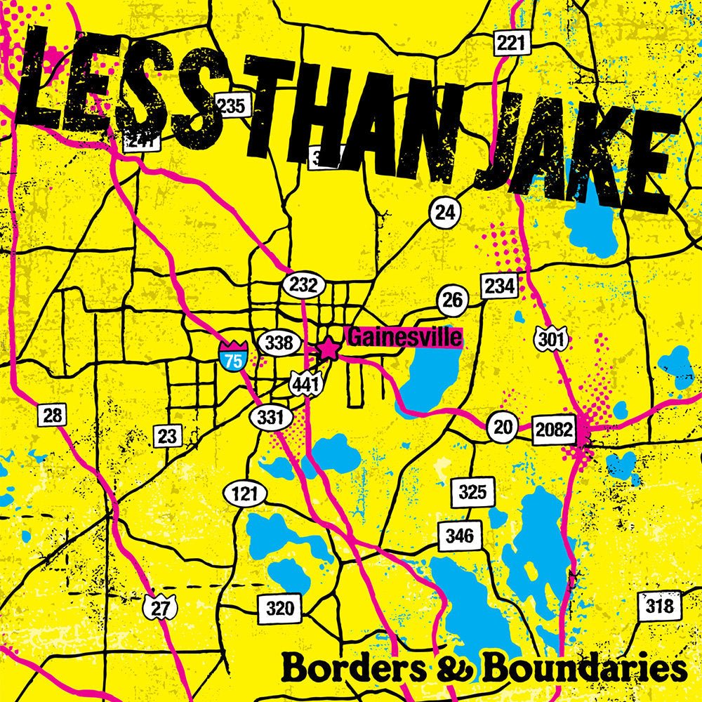 Less Than Jake - Borders & Boundaries LP - Vinyl - Fat Wreck