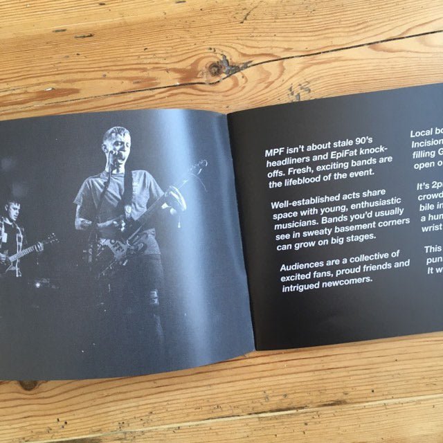 Manchester Punk Festival 2019 - photo zine - Zine - Shout Louder