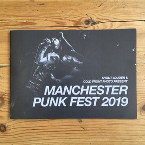 Manchester Punk Festival 2019 - photo zine - Zine - Shout Louder