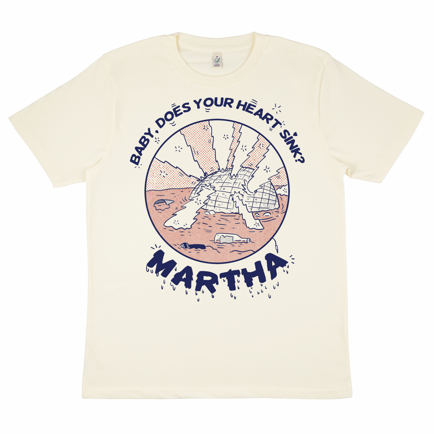 Martha - Baby, Does Your Heart Sink? Shirt (pre-order) - Merch - Martha