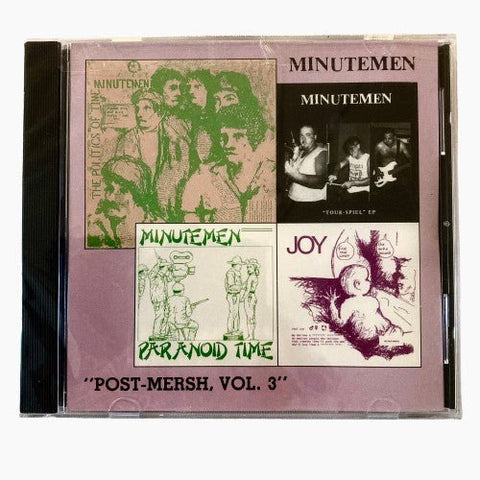 Minutemen - Post-Mersh Vol.3 CD - CD - SST