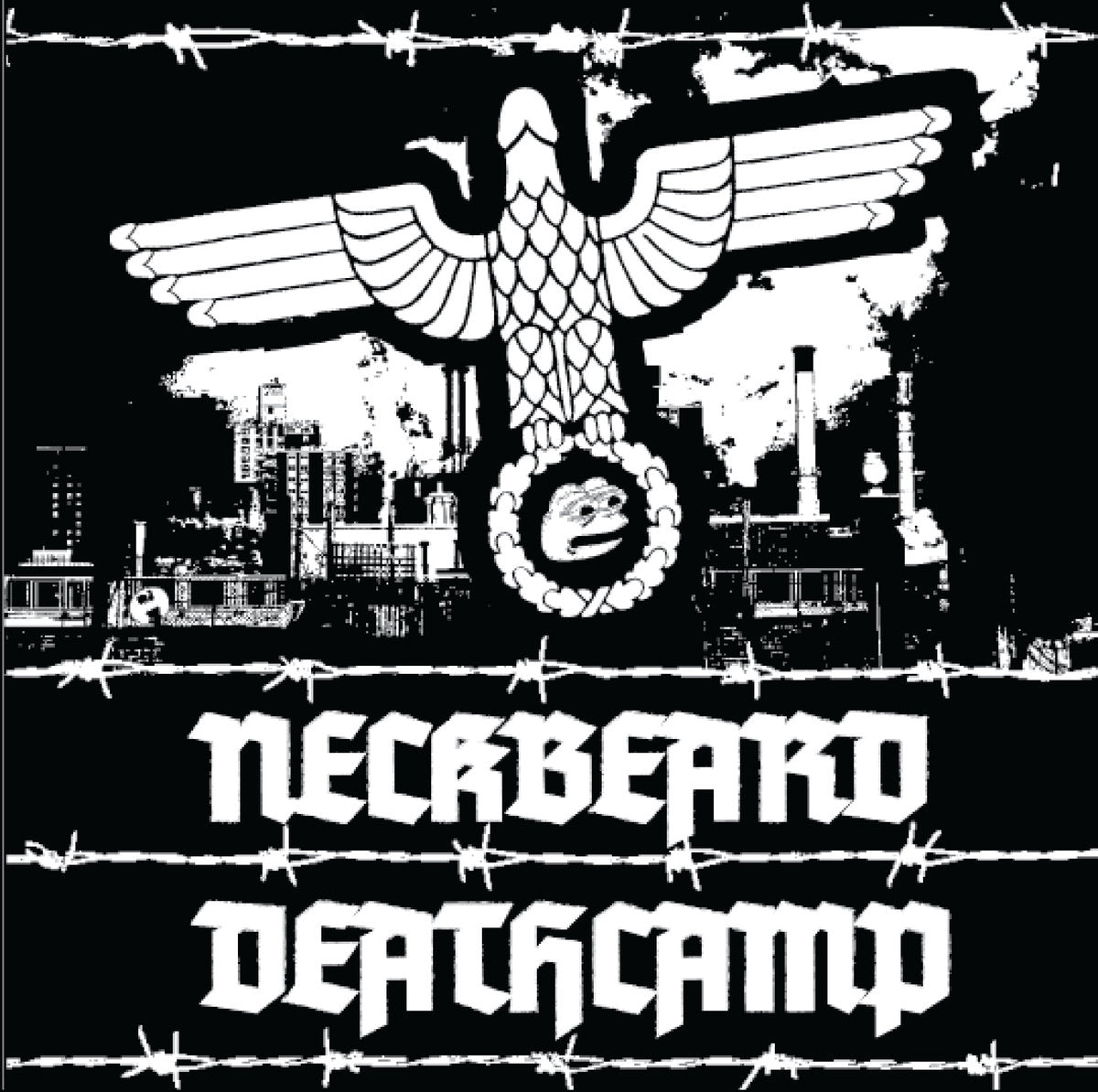 Neckbeard Deathcamp - White Nationalism Is For Basement Dwelling Losers LP - Vinyl - Prosthetic
