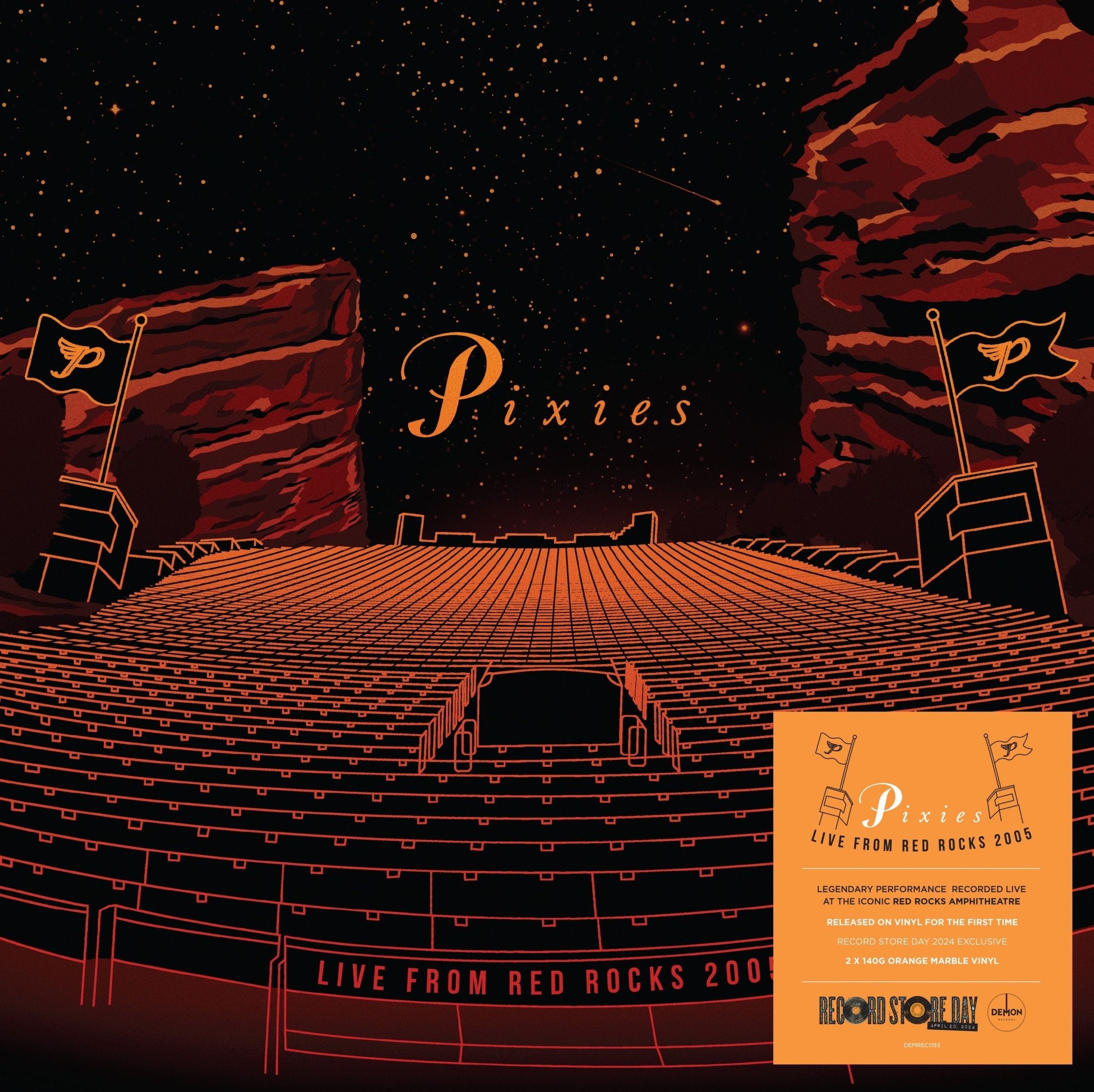 Pixies - Live From Red Rocks 2005 (RSD 2024) 2LP (RSD 2024) - Vinyl - Demon