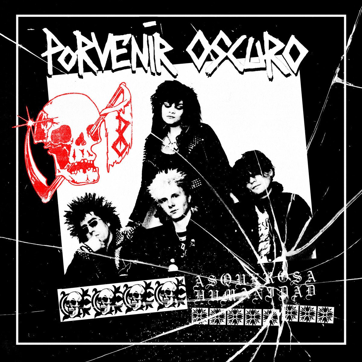 Porvenir Oscuro - Asquerosa Humanidad LP - Vinyl - La Vida Es Un Mus
