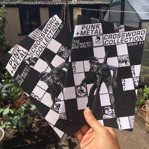 Punk + Metal Crossword Collection Zine - Issue 1 & 2 - Zine - Punk + Metal Crosswords