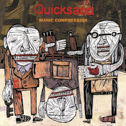 Quicksand - Manic Compression LP - Vinyl - Asbestos