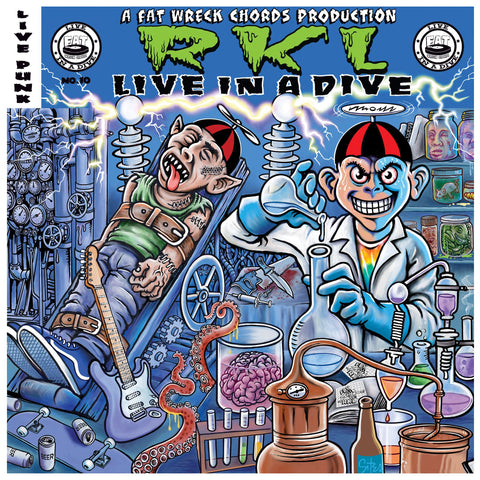 RKL - Live in a Dive LP - Vinyl - Fat Wreck