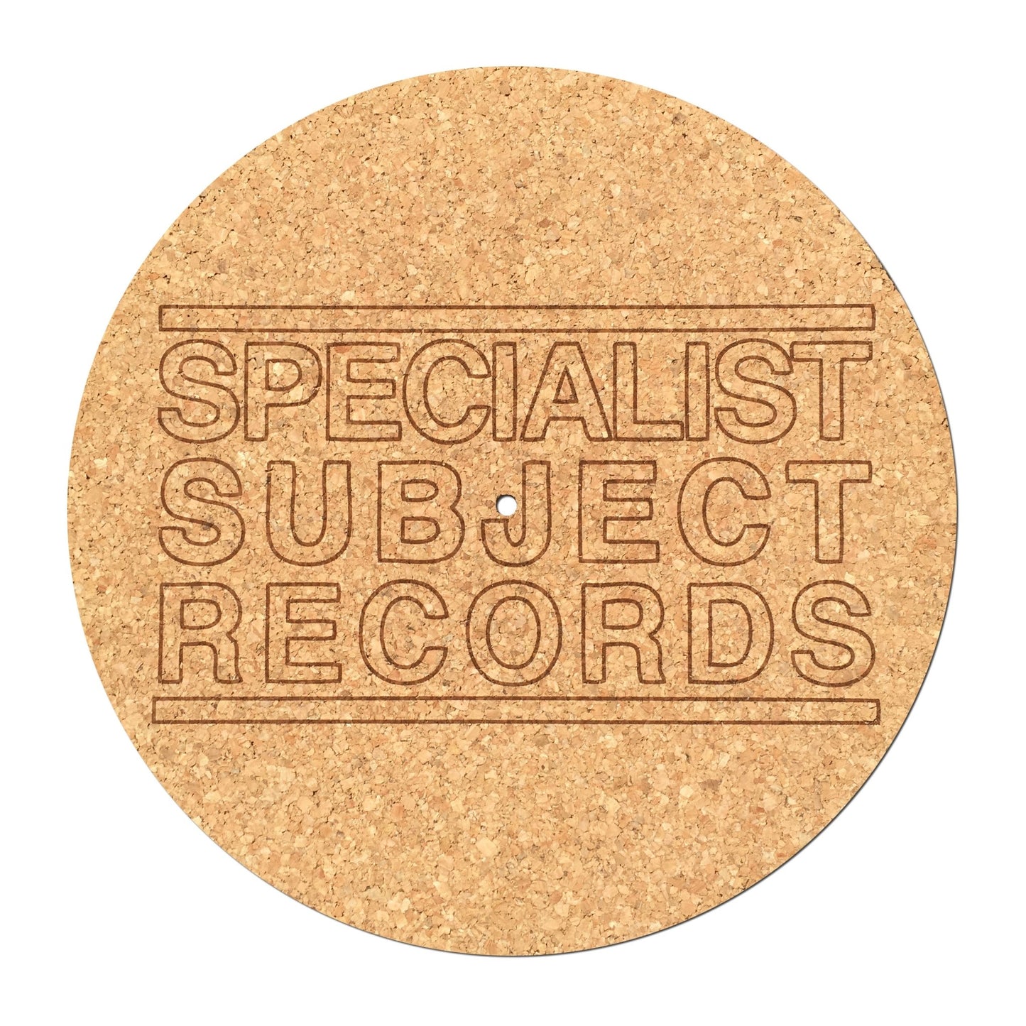 Specialist Subject Cork Slipmat - Merch - Specialist Subject Records