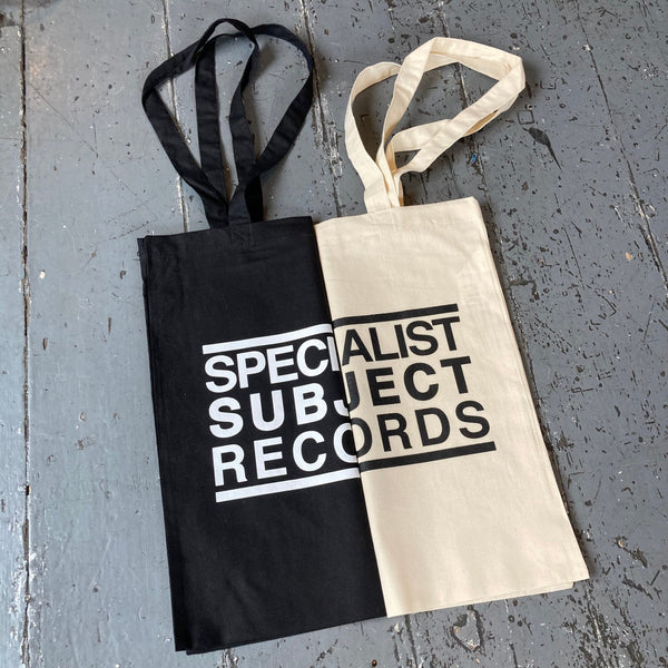 Specialist Subject - Natural Logo Tote Bag - Merch - Specialist Subject Records