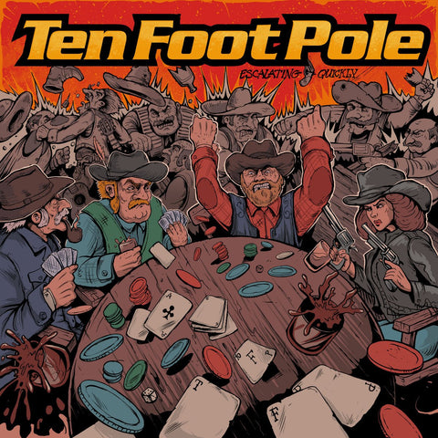 Ten Foot Pole - Escalating Quickly LP - Vinyl - Disconnect Disconnect