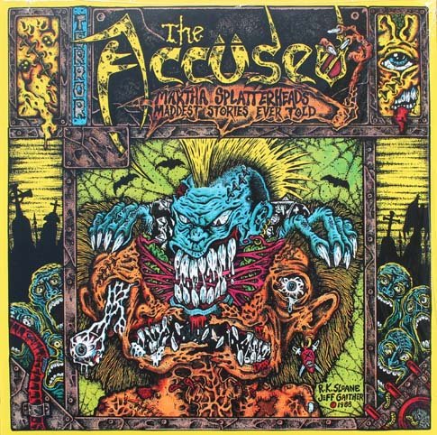 The AccĂĽsed - Martha Splatterhead's Maddest Stories Ever Told LP - Vinyl - Unrest