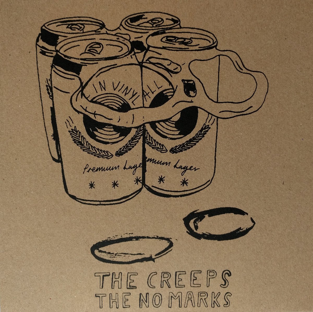 The Creeps / The No Marks - Split 7" - Vinyl - All In Vinyl