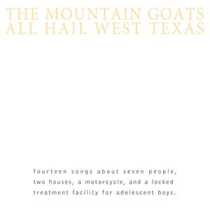 The Mountain Goats - All Hail West Texas LP - Vinyl - Merge
