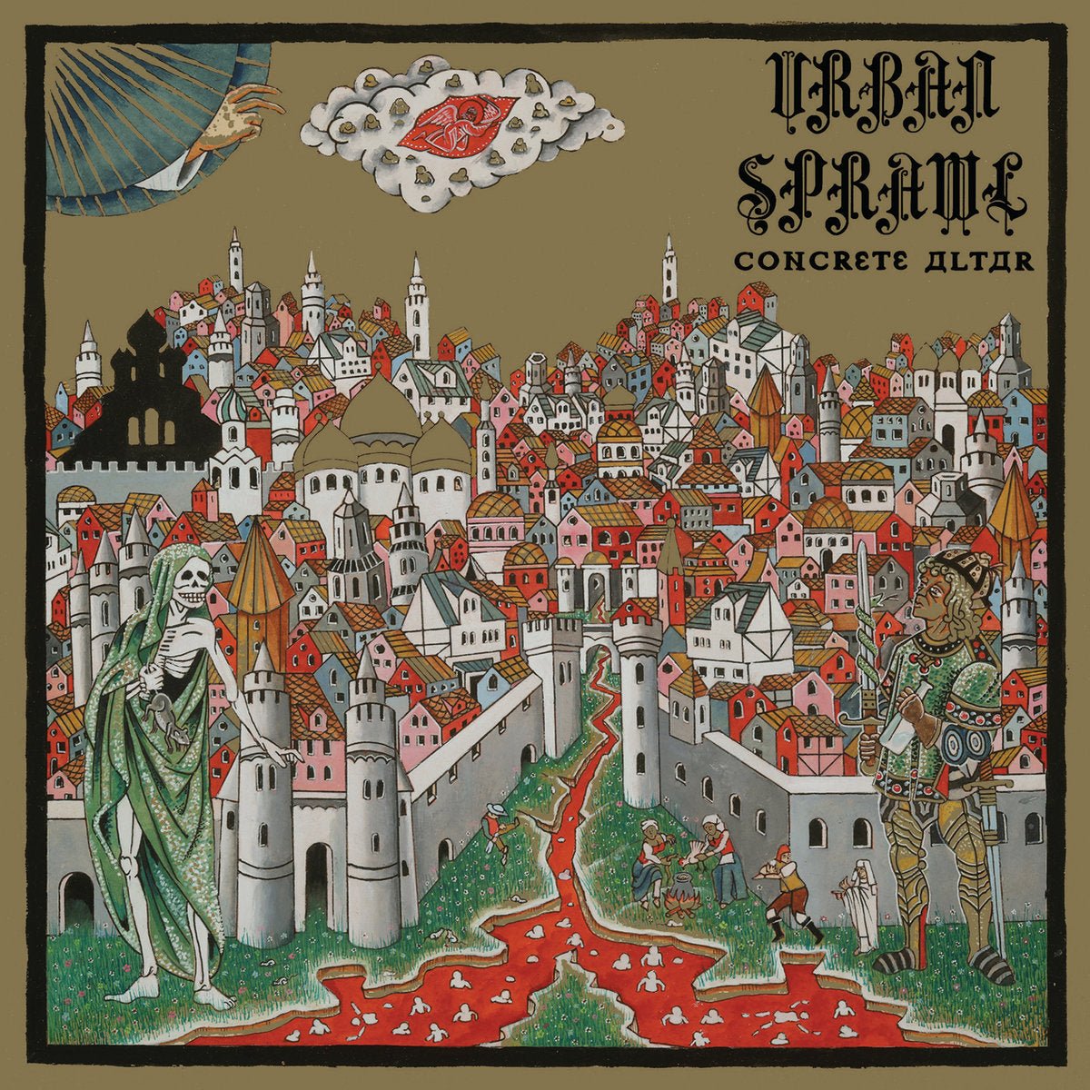 Urban Sprawl - Concrete Altar 7" - Vinyl - Revelation