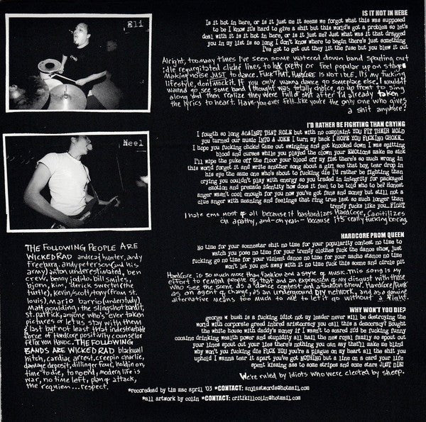 USED: Any Last Words - Any Last Words (7") - Havoc Records, Havoc Records