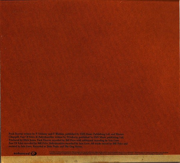 USED: Baby Shambles* - Fuck Forever (CD, Single, Enh) - Used - Used