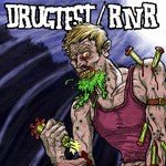 USED: Drug Test / R'N'R - Drug Test / R'N'R (7", Ltd, Whi) - Words Of War Records