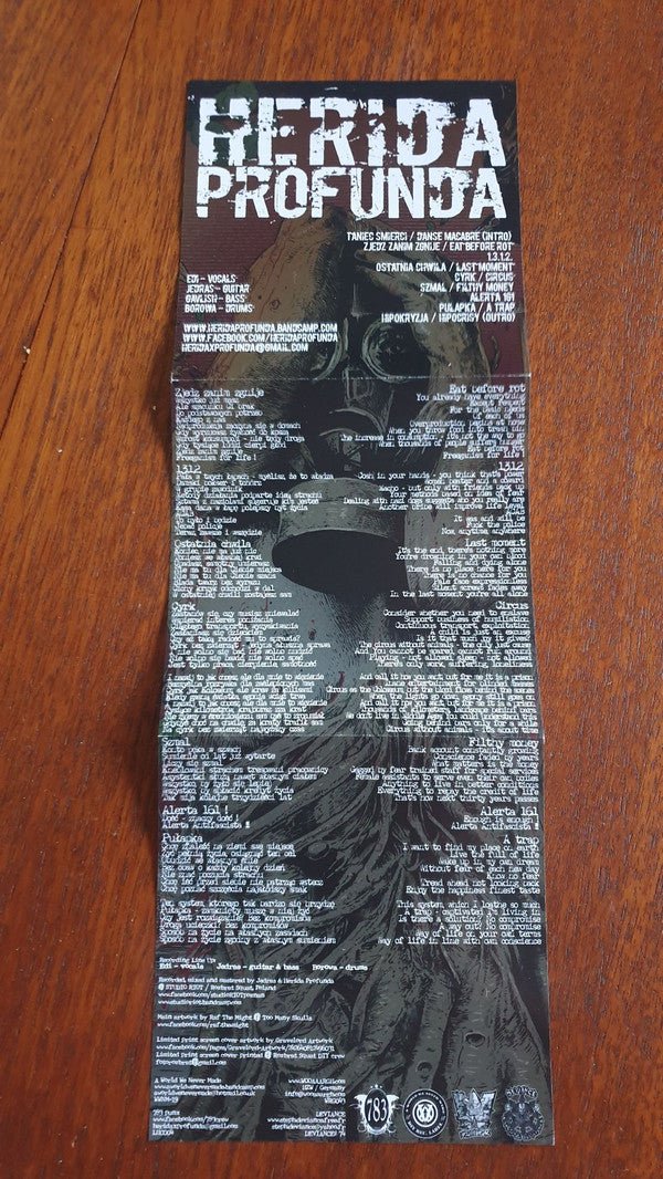 USED: Herida Profunda / Hellbastard - Herida Profunda / Hellbastard (CD, Album) - Used - Used