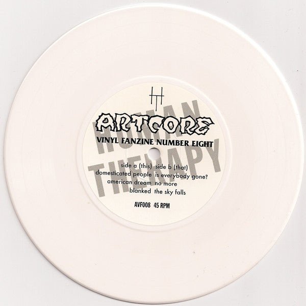 USED: Human Therapy - American Dream (7", EP, Whi) - Artcore Fanzine