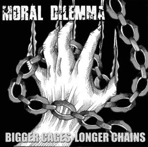 USED: Moral Dilemma - Bigger Cages Longer Chains (7", Red) - Used - Used