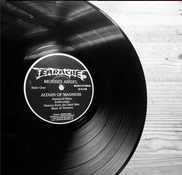 USED: Morbid Angel - Altars Of Madness (LP, Album, RE, RM) - Earache