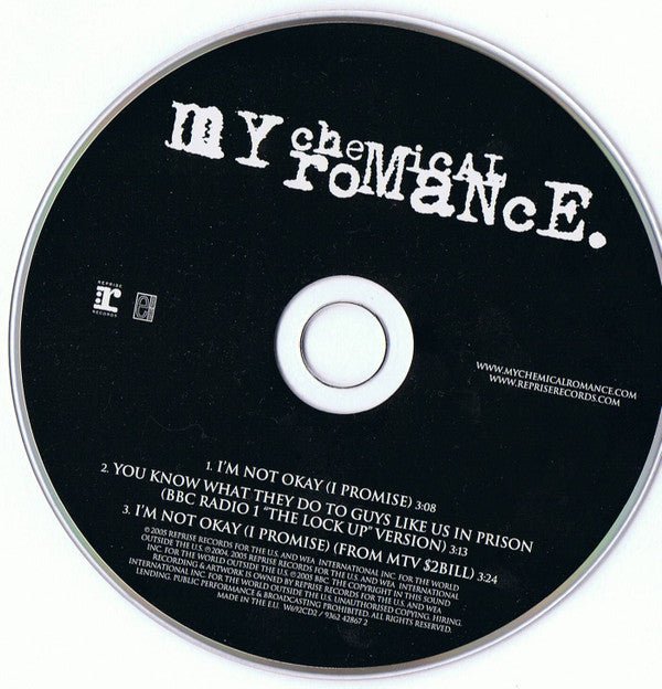 Buy My Chemical Romance : I'm Not Okay (I Promise) (CD, Maxi, RE, CD2)