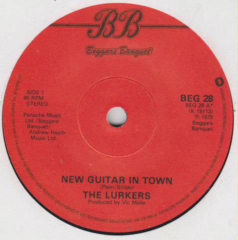 USED: The Lurkers - New Guitar In Town (7") - Used - Used