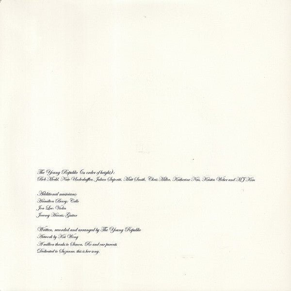 USED: The Young Republic - Blue Skies (7", Single, Ltd, Num) - End Of The Road