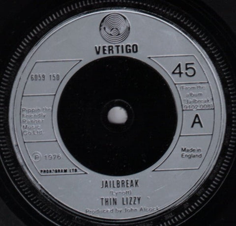 USED: Thin Lizzy - Jailbreak (7", Single) - Used - Used