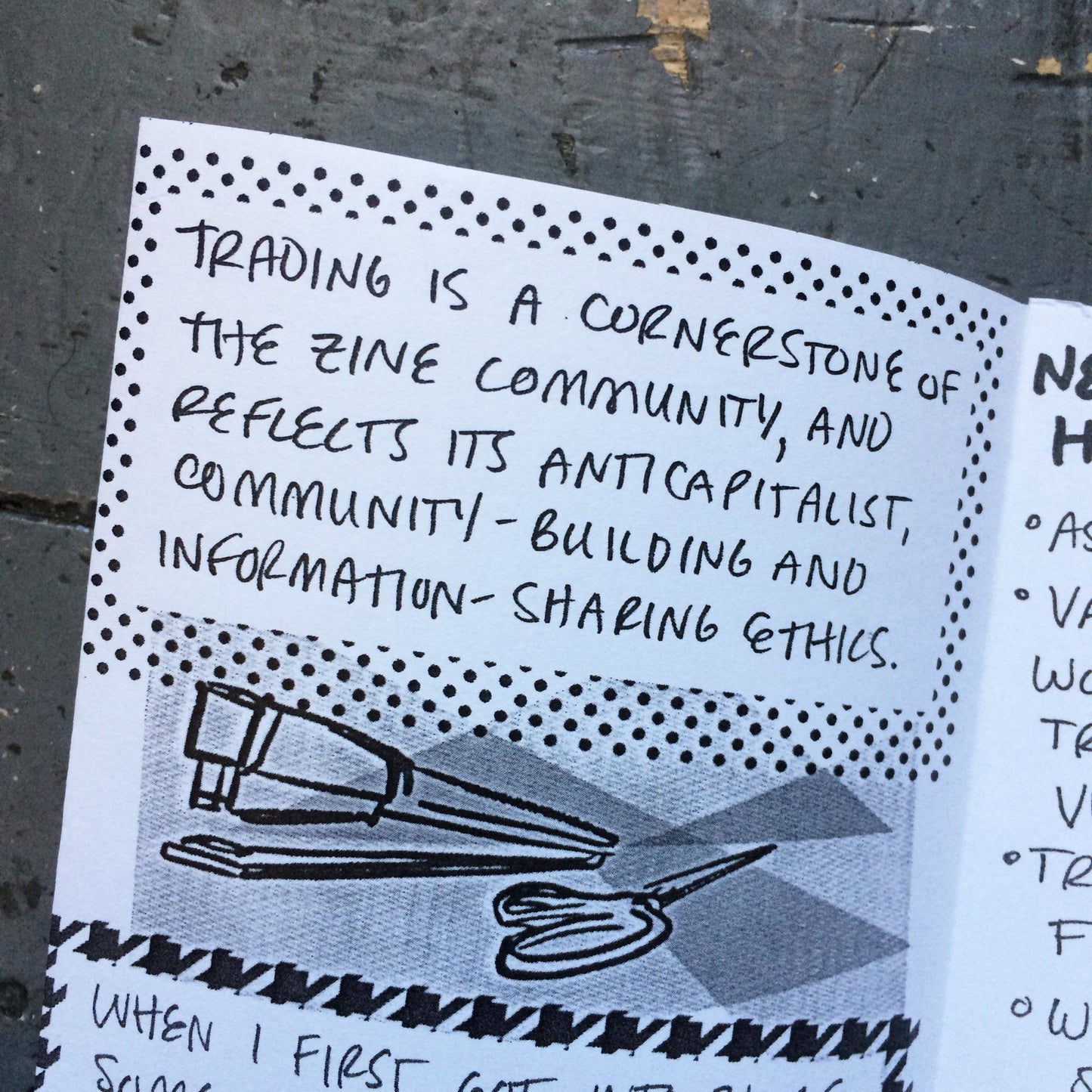 Wanna Trade Zines?: Tips + Etiquette - Zine - Antiquated Future