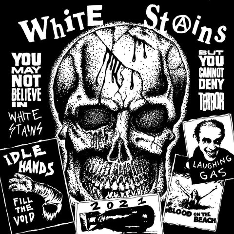 White Stains - Blood On The Beach 7" - Vinyl - Neon Taste