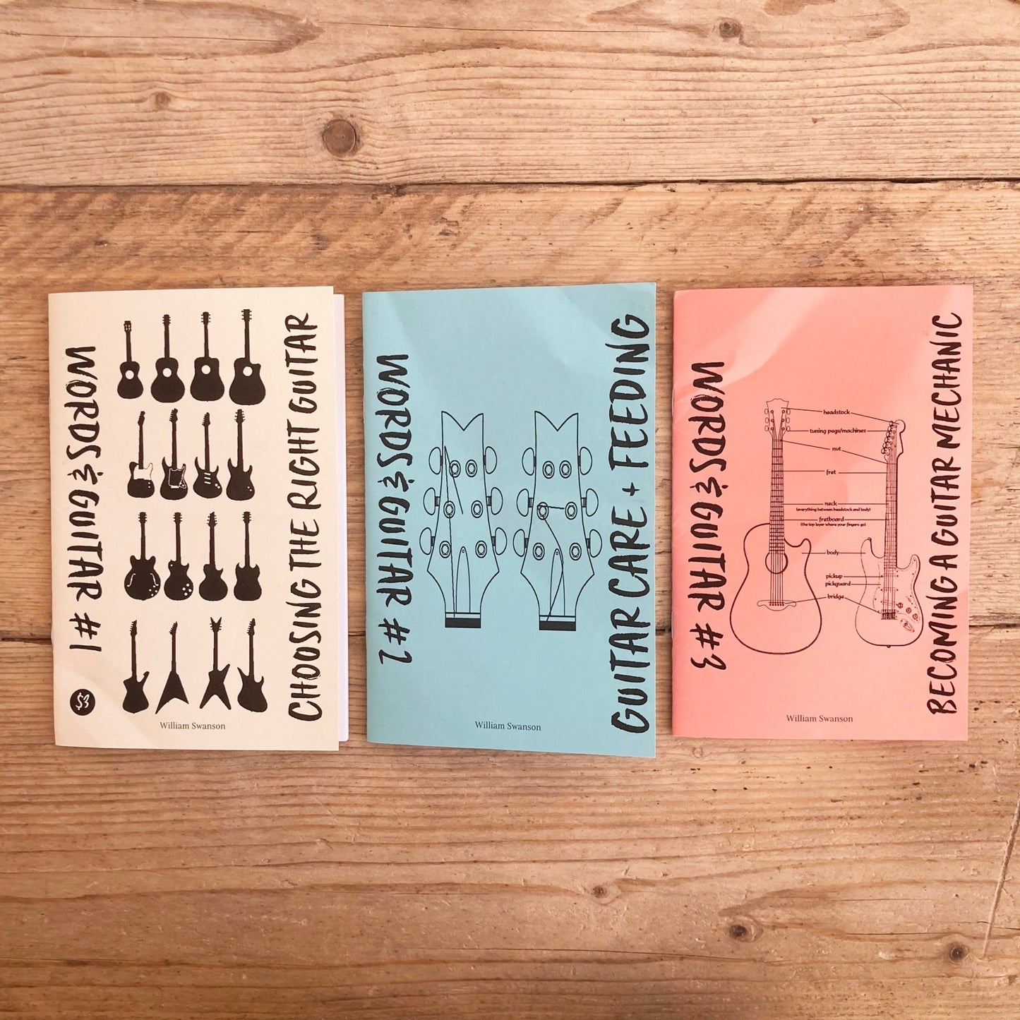 Words & Guitar Zine Series - Zine - Microcosm