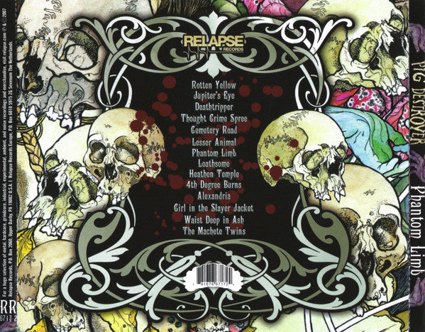 Pig Destroyer : Phantom Limb (CD, Album)