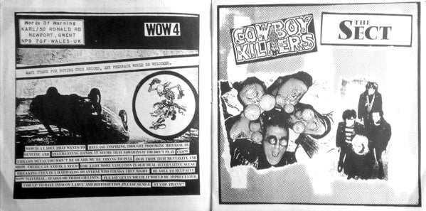 The Sect & Cowboy Killers : Here Today Here Tomorrow? (7", EP)