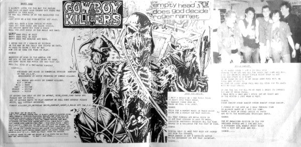 The Sect & Cowboy Killers : Here Today Here Tomorrow? (7", EP)