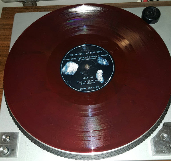 The Festival Of Dead Deer : The Many Faces Of Mental Illness (A Collection) (LP, Comp, Ltd, Cle)