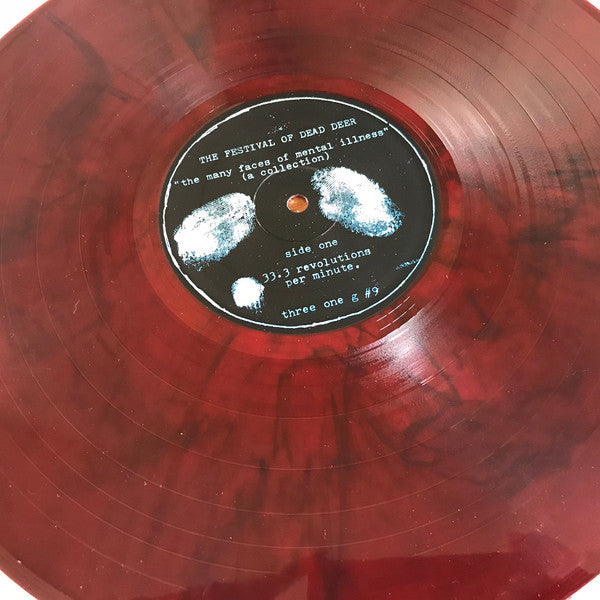 The Festival Of Dead Deer : The Many Faces Of Mental Illness (A Collection) (LP, Comp, Ltd, Cle)