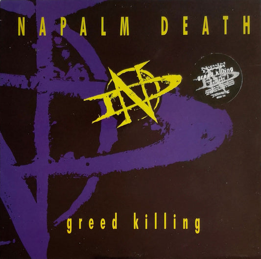 Napalm Death : Greed Killing (10", EP)