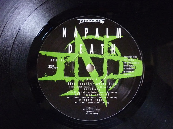 Napalm Death : Greed Killing (10", EP)