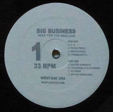 Big Business : Head For The Shallow (LP, Album)