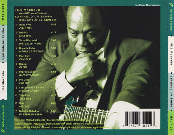 Filó Machado* : Cantando Um Samba = Singing Samba (CD, Album)