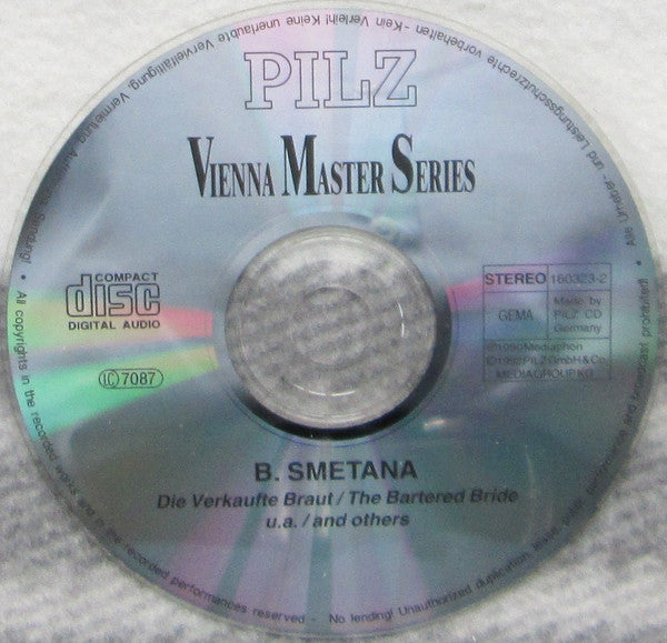 Bedřich Smetana : The Bartered Bride / Memory Of Pilsen / String Quartet No.1 "From My Life" E Minor (CD, Album)